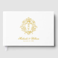 Blason Monogramme Régence Vintage de Mariage