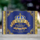 Livre D'or Bleu royal et livres d'invité de prince baby (InSitu Outside)