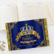 Livre D'or Bleu royal et livres d'invité de prince baby (InSitu)