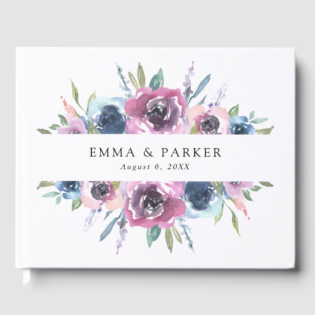 Livre D'or Blooms de minuit | MARIAGE (Recto)