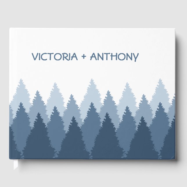 Livre D'or Blue Forest Range Mariage de bois (Recto)