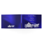 Blue Princess Coach & Horses Sweet 16