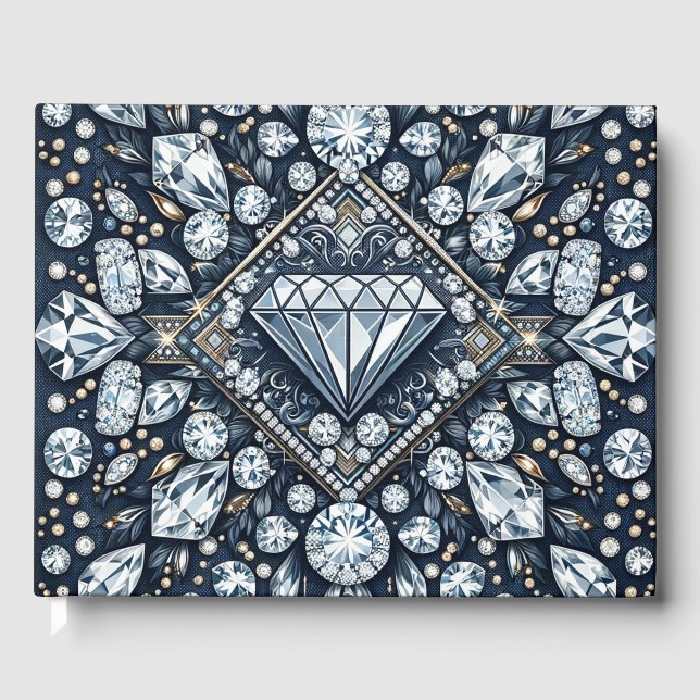 Livre D'or Boule de verre Denim & Diamonds (Recto)
