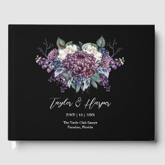 Livre D'or Bouquet Mariage de goth esthétique foncé