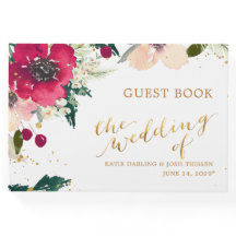 Bourgogne et or | Floral Fall Rustic Mariage