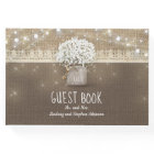 Burlap rustique et le Mariage de la bimbo d'halein