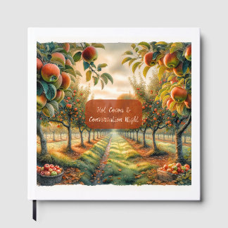 Livre D'or Cacao chaud personnalisé et soirée de conversation