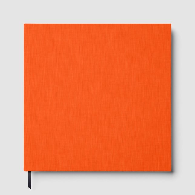 Livre D'or Calm & simple orange textured background  (Recto)