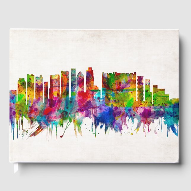 Livre D'or Cap Town South Africa Skyline (Recto)
