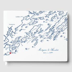 Livre D'or Cape Elizabeth Maine Casco Bay Mariage