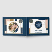 Carton d'invitation de mariage Art Déco modifiable