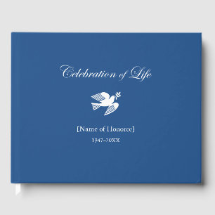 Livre D'or Célébration commémorative de la colombe de la paix