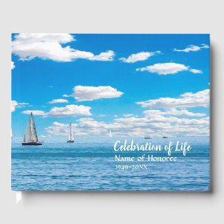 Livre D'or Célébration de la vie en bateau à voile