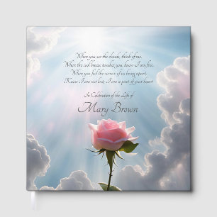Livre D'or Célébration spirituelle de la vie Poème Rose