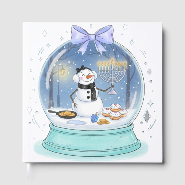 Livre D'or Chanukah Snow Globe (Recto)