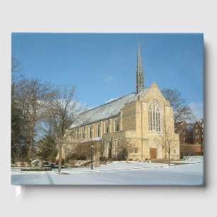 Livre D'or Chapelle Harbison en hiver au Grove City College
