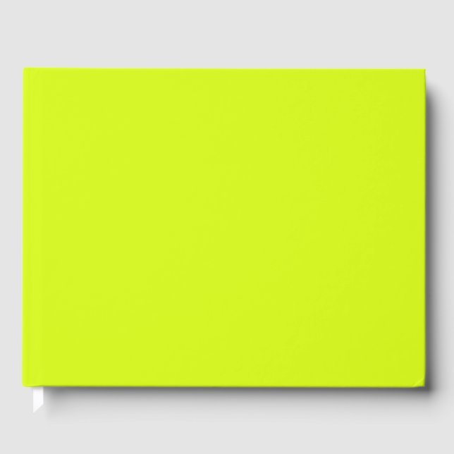 Livre D'or Chartreuse jaune (Recto)