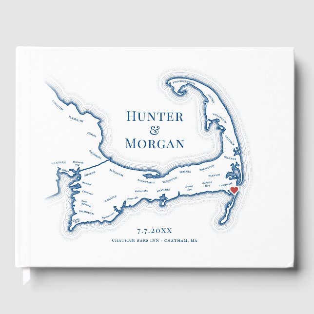 Livre D'or Chatham Bars Inn Cape Cod Mariage (Recto)