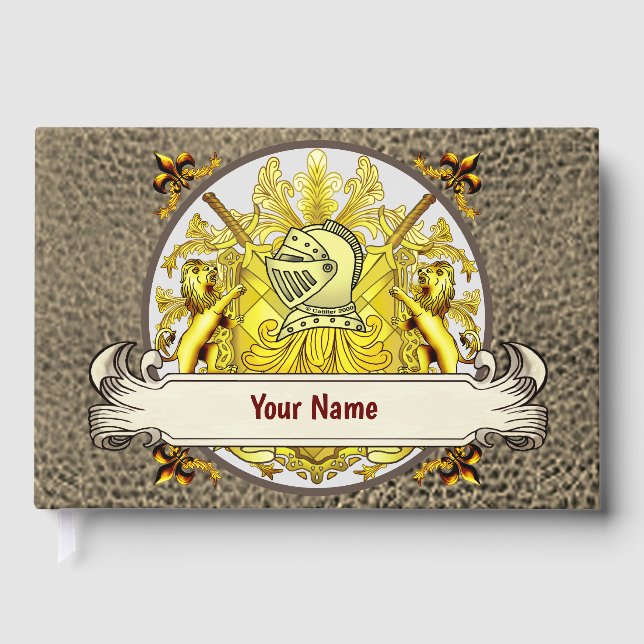 Livre D'or Chevalier jaune Famille Crest (Recto)