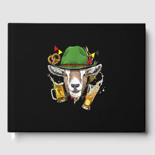 Livre D'or Chèvre Oktoberfest Lederhosen Costume cadeau