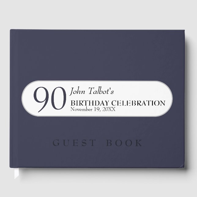 Livre D'or Choisissez la couleur Anniversaire de retraite Mém (Recto)