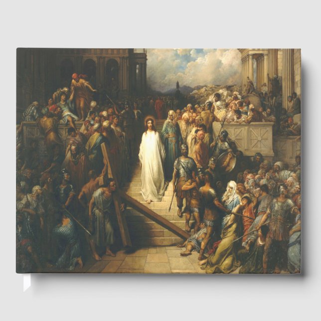 Livre D'or Christ quitter Praetorium - Gustave Dore (Recto)