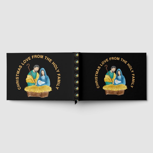 LIVRE D'OR CHRISTMAS LOVE FROM THE HOLY FAMILY (Complet)