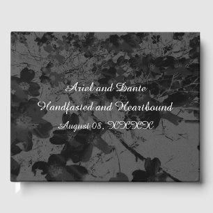 Livre D'or Chute de nuit gothique Floral Mariage Handfasting