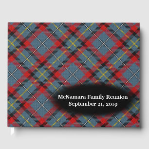 Livre D'or Clan MacNamara Tartan Plaid Family Reunion