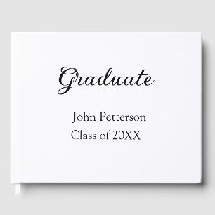 Livre D'or Classe de fin d'études de 20XX simple graduation m