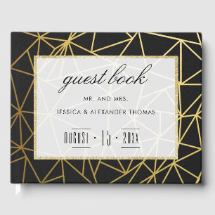 Livre D'or Classy Gold et Mariage noir