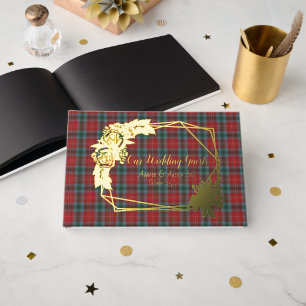 Livre D'or Colombie-Britannique Provincial Tartan Mariage