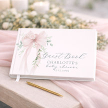 Coquette Neutral Bow Baby Shower