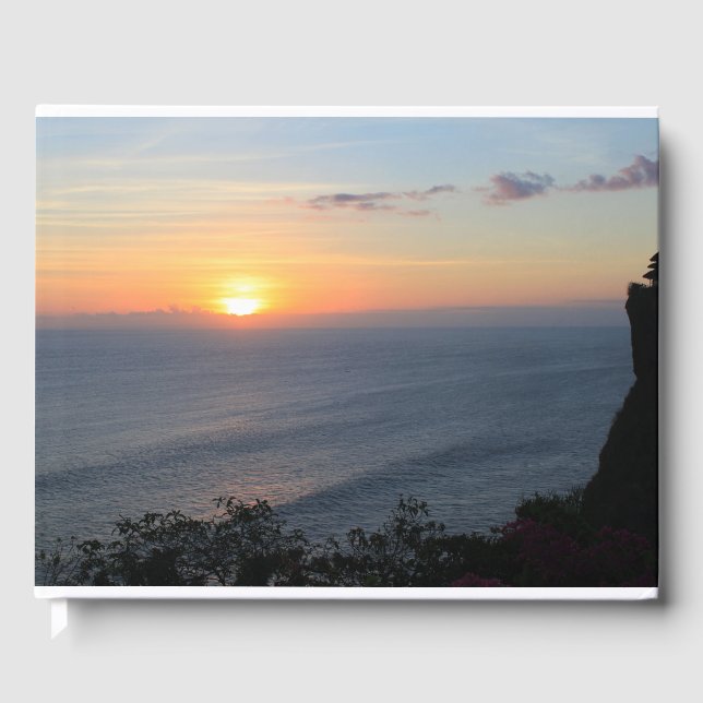 Livre D'or Coucher de soleil tropical (Recto)