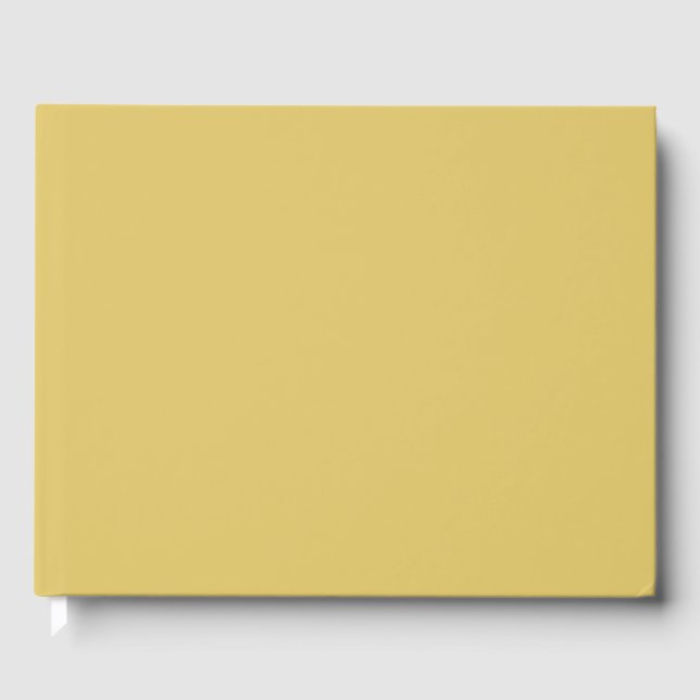 Livre D'or Couleur solide crème or (Recto)
