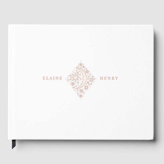 Livre D'or Crescent Moon et étoiles (Recto)