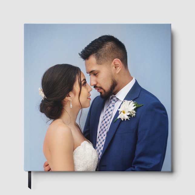 Livre D'or Customized Couple Wedding Photo (Recto)