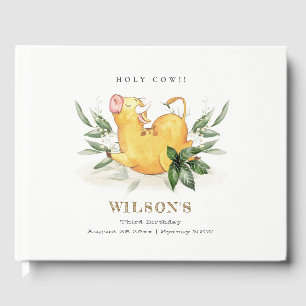 Livre D'or Cute Holy Cow Farm Foliing Enfants N'importe quel