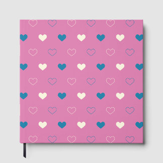 Livre D'or Cute Simple Heart Pattern