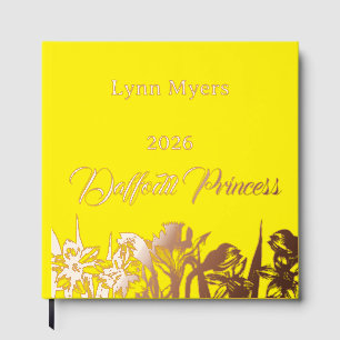 Livre D'or Daffodique Foil Scrapbook Festival de Concours de