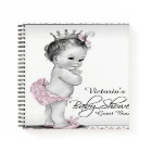 Livre d'or de Baby Shower Princesse Vintage