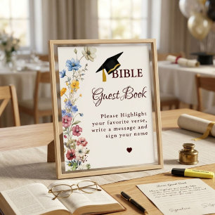 Livre d'or de la Bible pour la remise des diplômes
