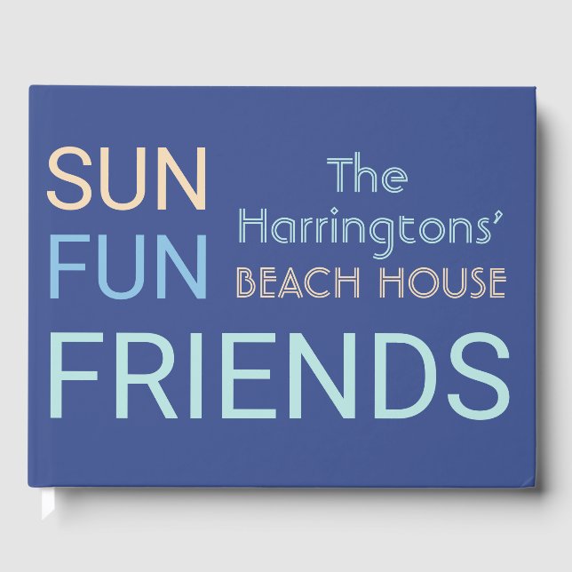 Livre d'or de la maison de plage (Recto)