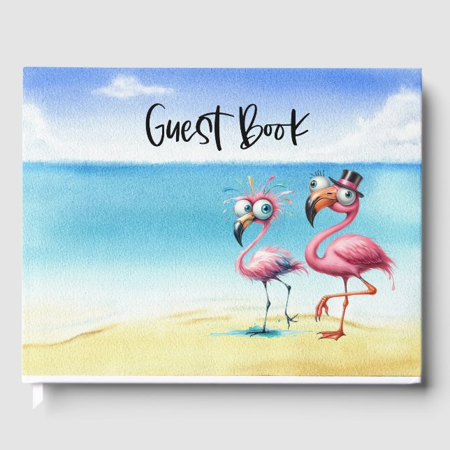 Livre d'or de location de Flamants roses roses (Recto)