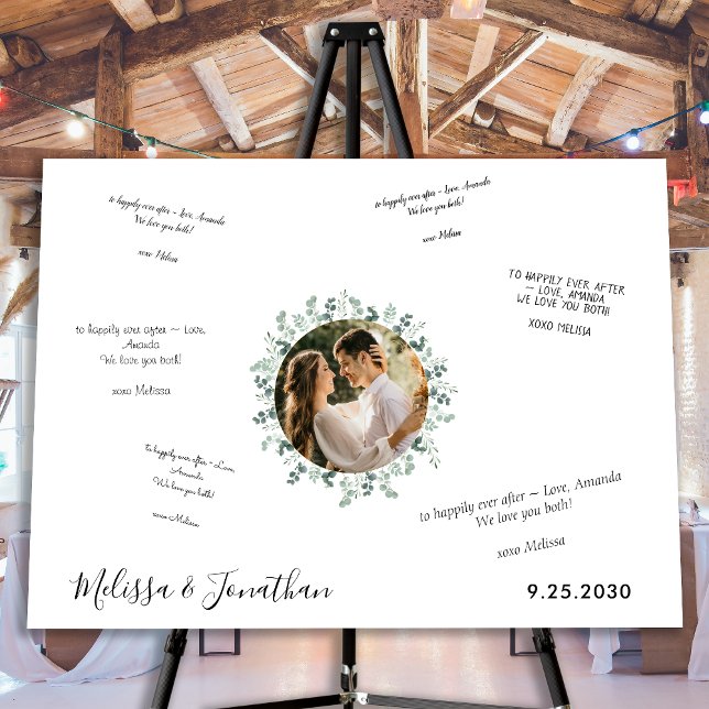 Livre d'or de mariage alternatif avec photo d'euca (Créateur téléchargé)