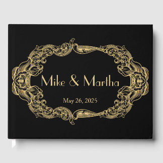 Livre d'or de mariage Art Déco Vintage Great Gatsb