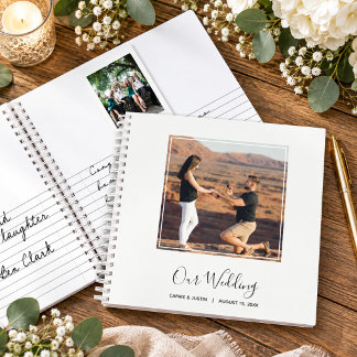 Livre d'or de mariage avec photo et message instan