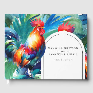 Livre d'or de mariage de destination tropical