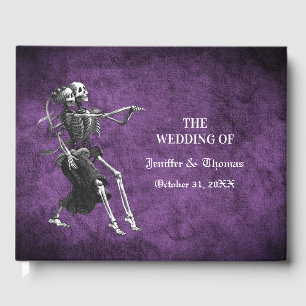Livre d'or de mariage gothique Halloween