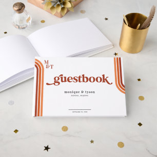 Livre d'or de mariage Rétro Années Soixante-dix